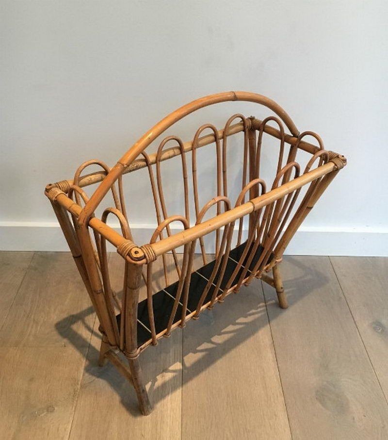 Rattan Magazine Rack-photo-3