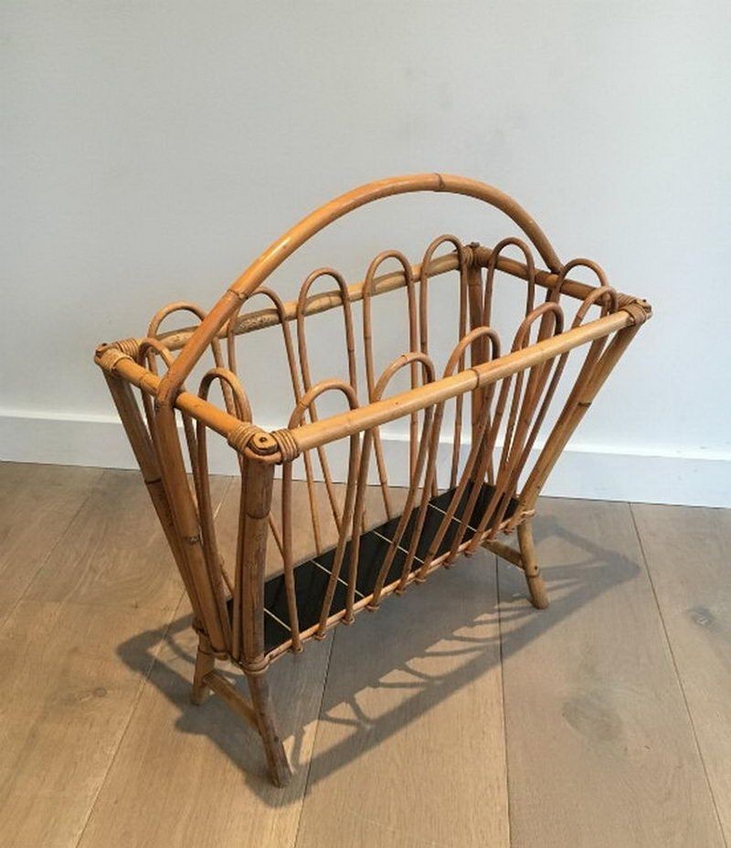 Rattan Magazine Rack-photo-5