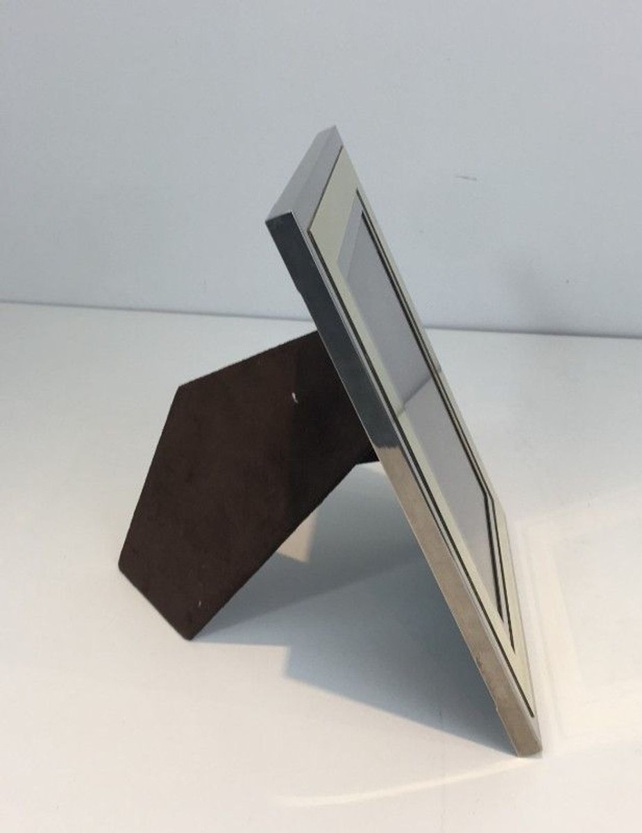 Chrome And Brass Frame-photo-2