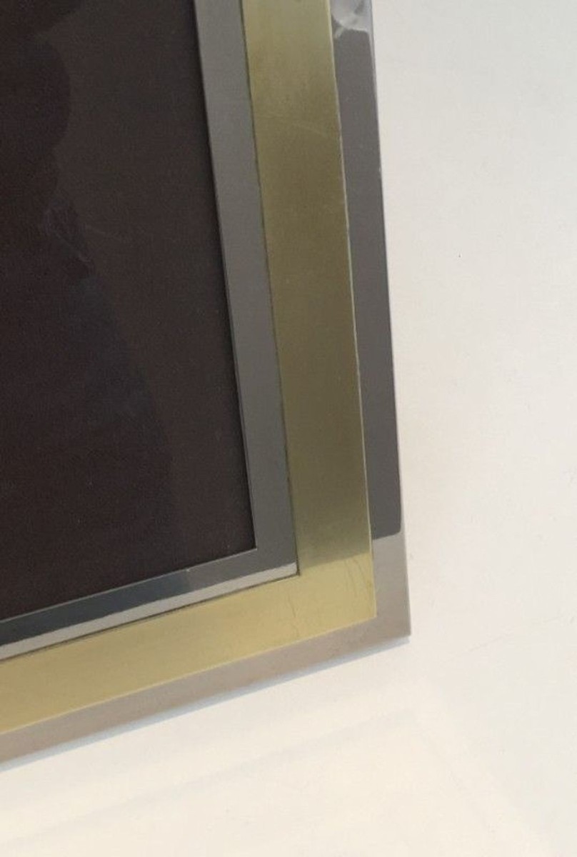 Chrome And Brass Frame-photo-5