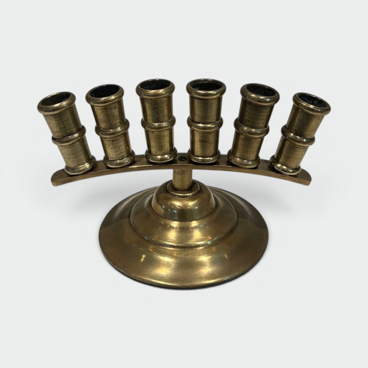 French Belle époque Bronze Cane Holder With Radiating Tubes, Circa 1900