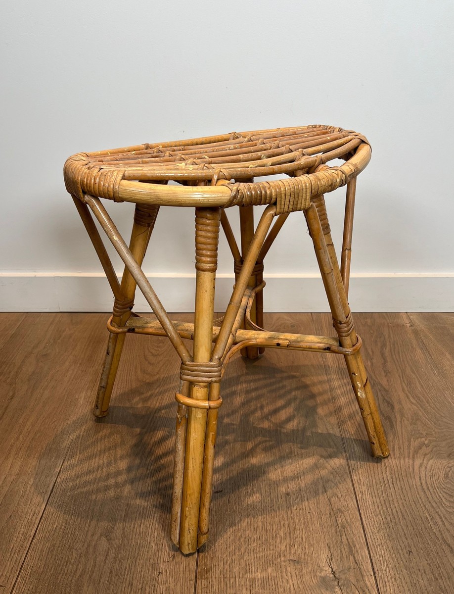 Tabouret en Rotin-photo-4