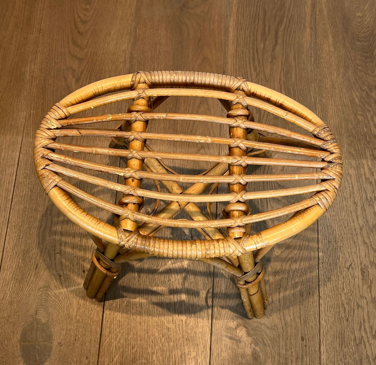 Tabouret en Rotin-photo-4