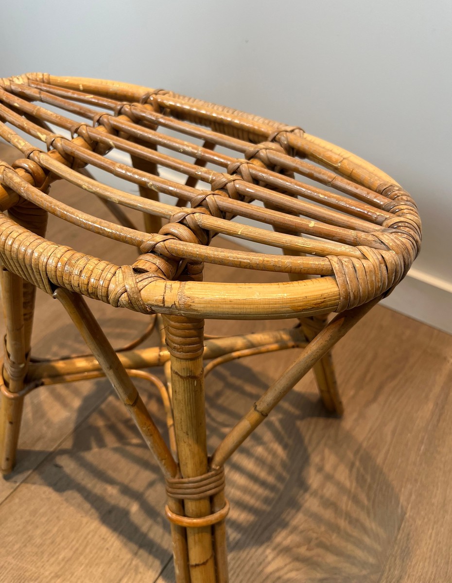 Tabouret en Rotin-photo-5