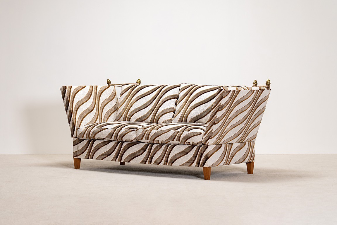 Convertible Wing Sofa By Maison Jansen. France. Circa 1950-photo-4