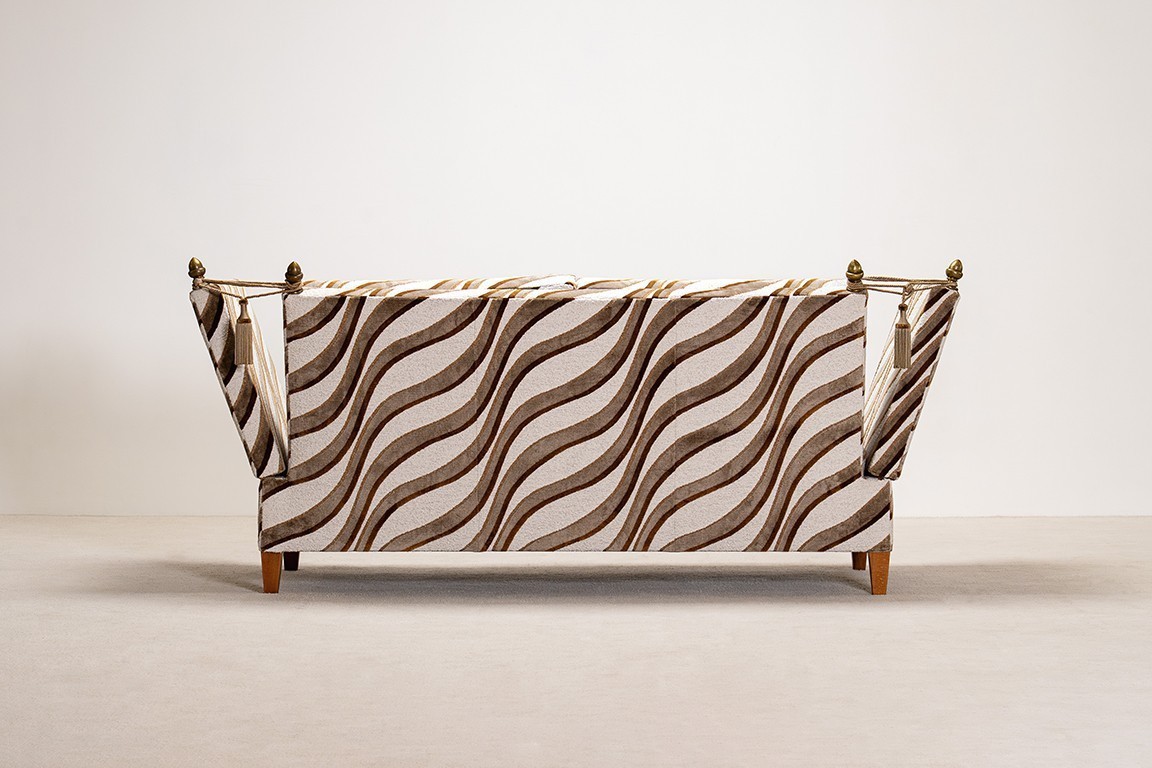 Convertible Wing Sofa By Maison Jansen. France. Circa 1950-photo-3