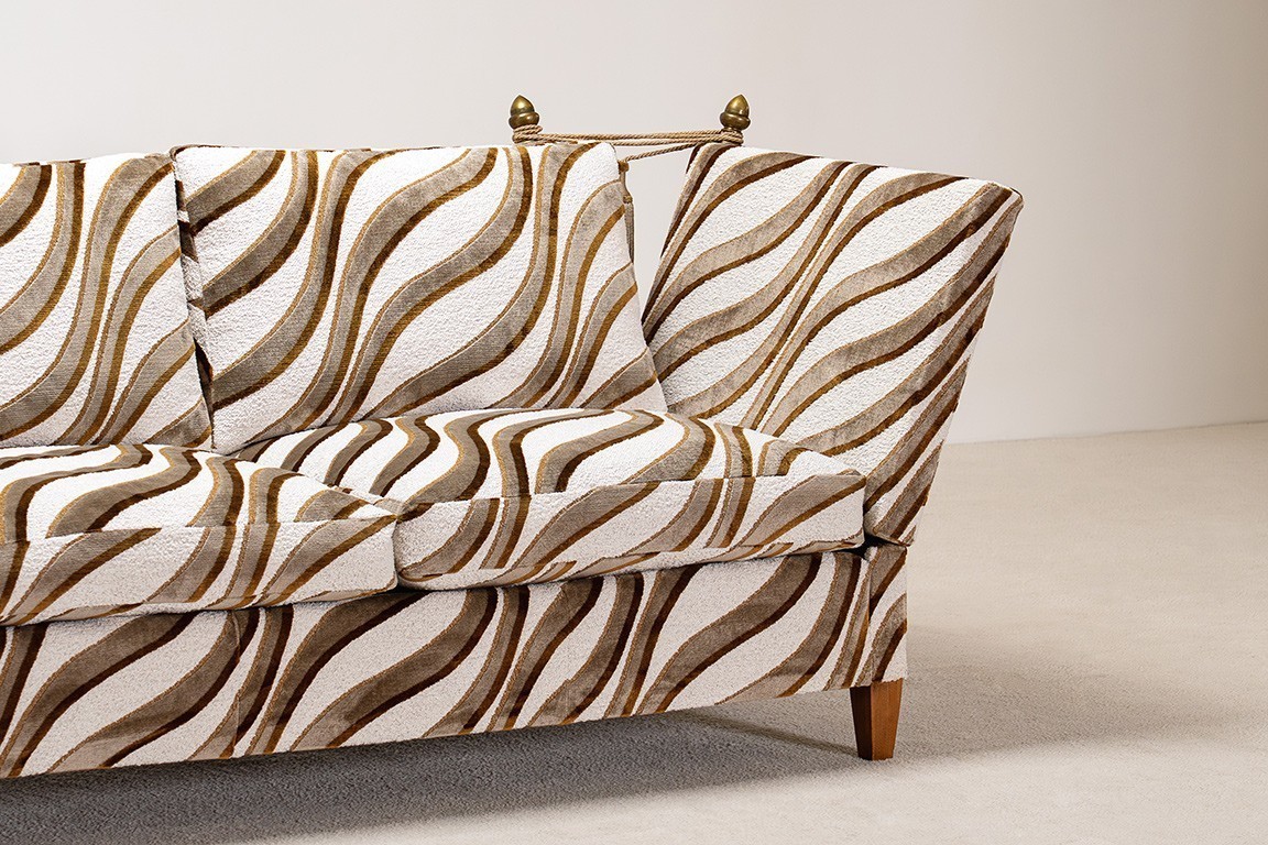 Convertible Wing Sofa By Maison Jansen. France. Circa 1950-photo-4