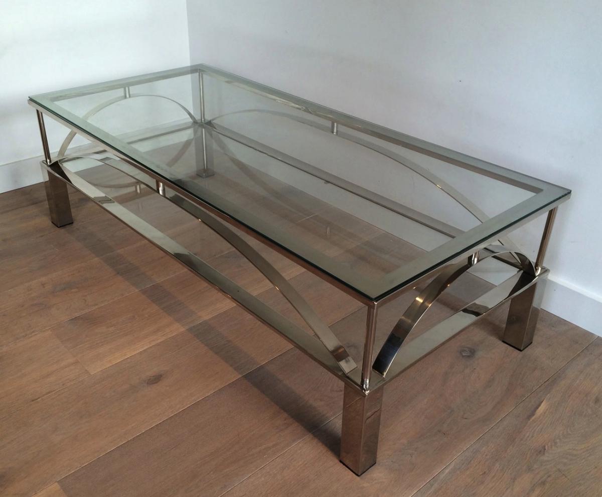 Bass Chrome Table. Around 1960-photo-3