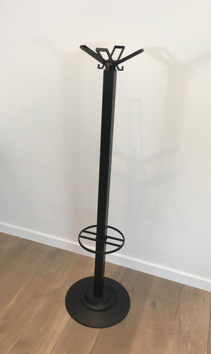 Black Lucchi Plastic Coat Rack For Kartell