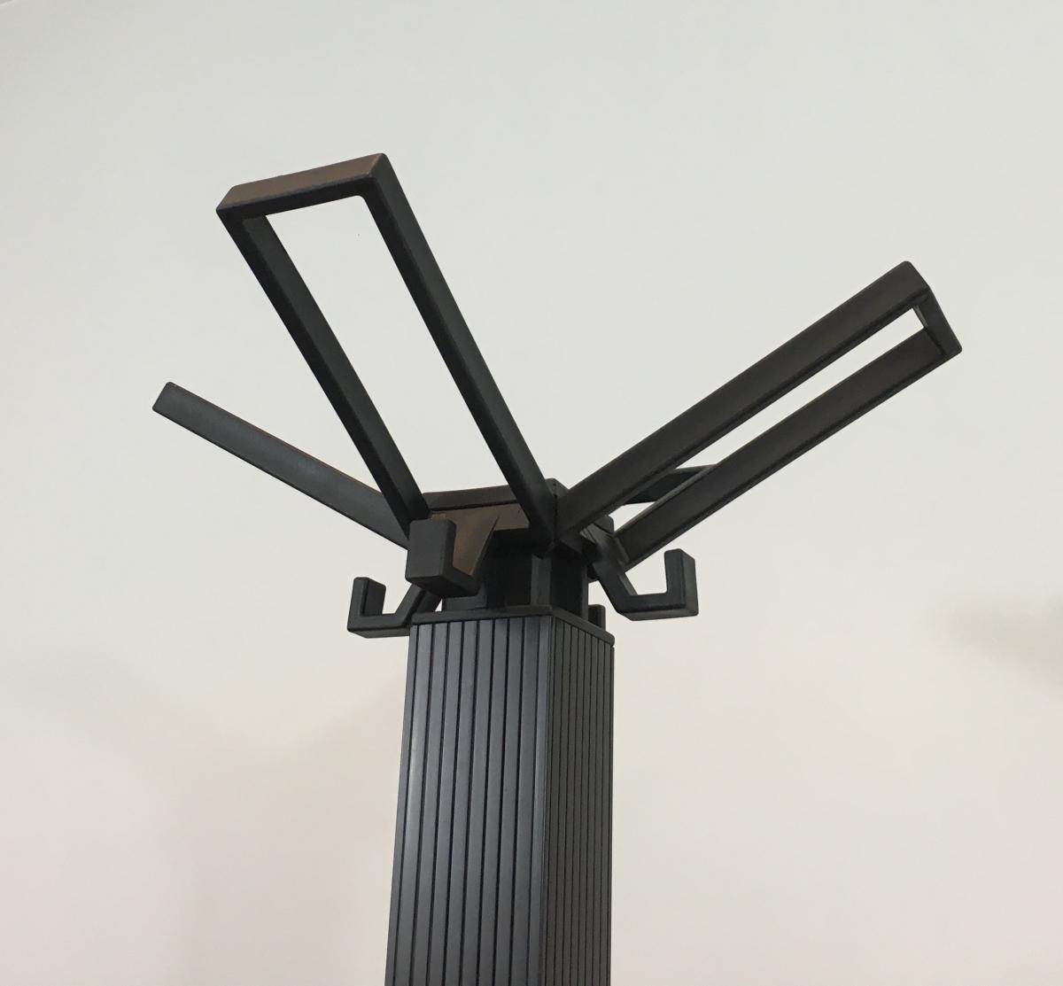 Black Lucchi Plastic Coat Rack For Kartell-photo-1