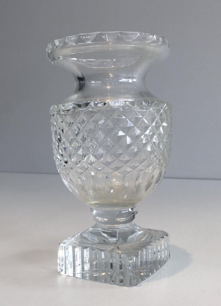 Paire De Vases En Cristal de Style Médicis. Travail Français. Vers 1900-photo-7