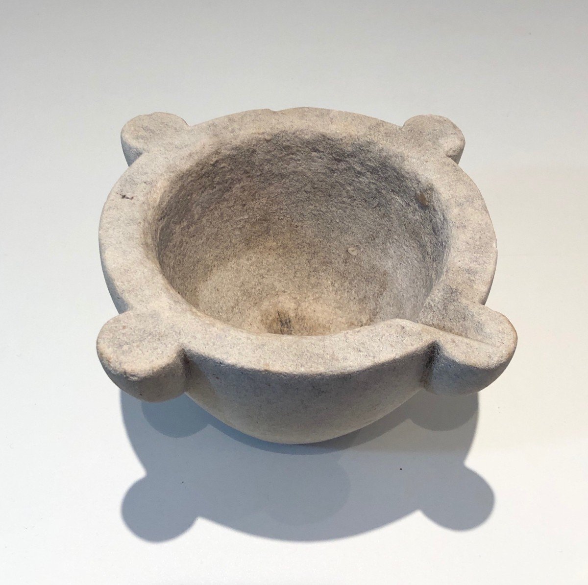 Set Of 4 Marble Mortars. French. 18th Century-photo-3
