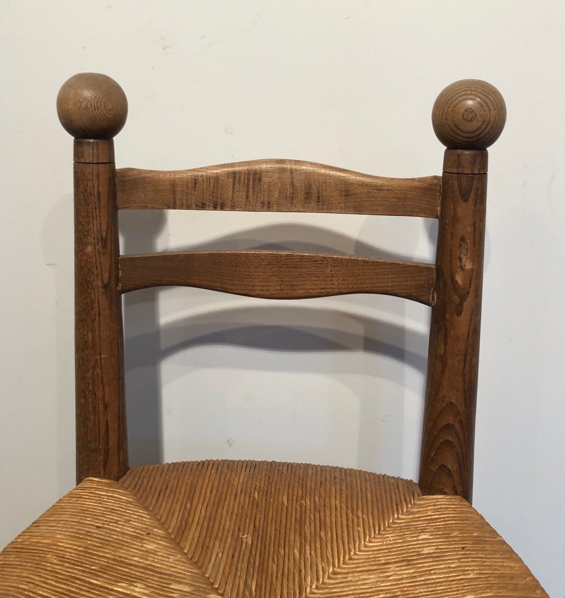 Set Of 4 Chairs By Charles Dudouyt-photo-6