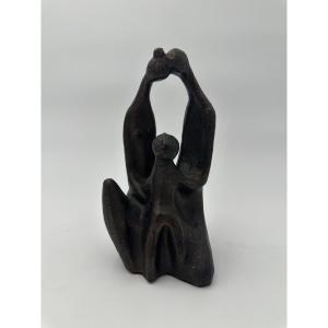 Modernist "family" Sculpture, Austin Productions Edition, 1970.