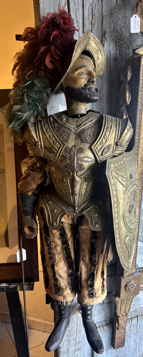 Automate / personnage en armure – XIXe siècle