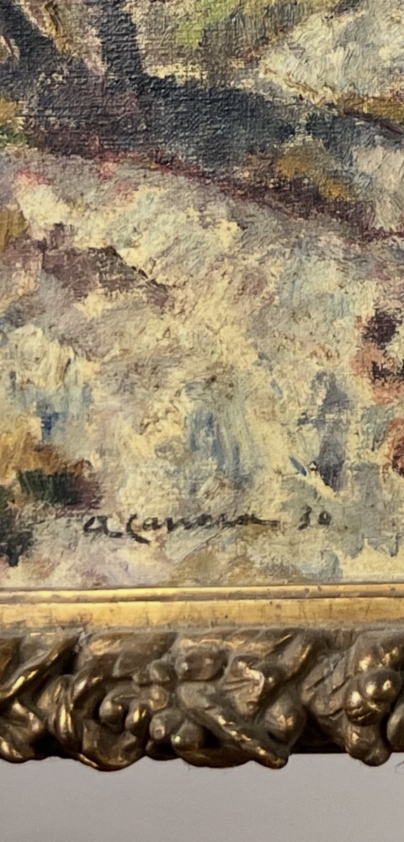 Augustin Carréra (1878-1957), paysage provençal-photo-3