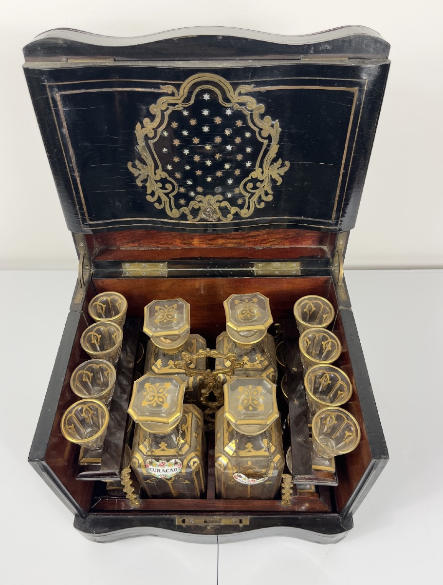 Napoleon III Liqueur Cabinet-photo-2