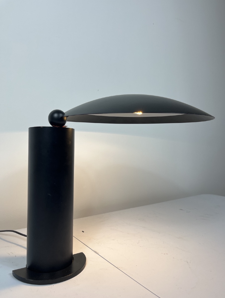 Lampe design attribuée à Jean-Michel Wilmotte-photo-2