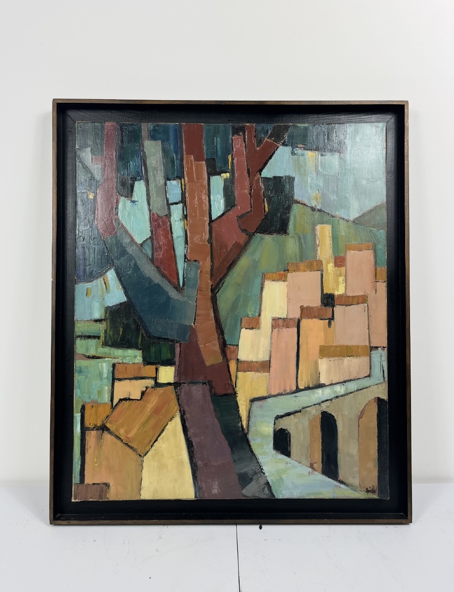 A Cubist Landscape Of Provence 