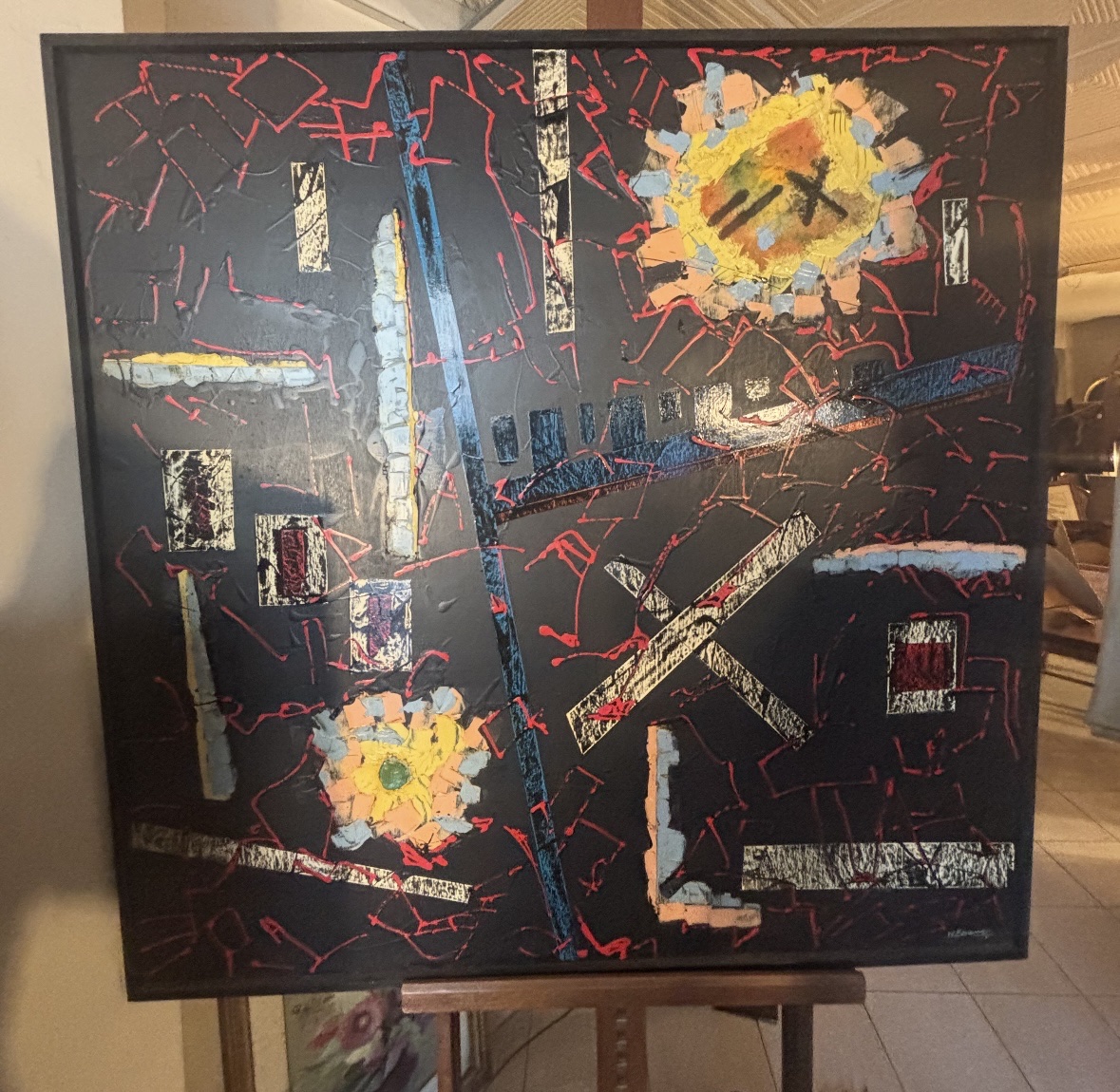 Large Abstract Panel 