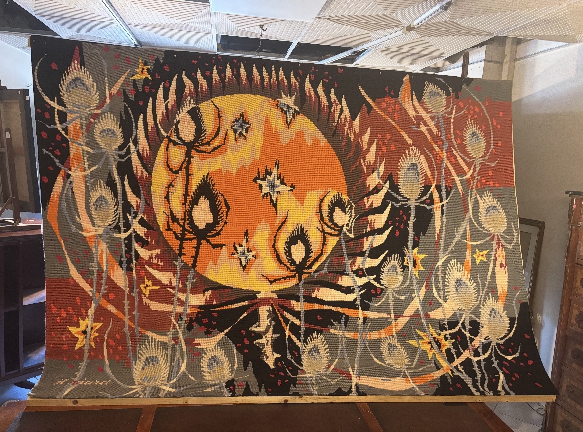 Grande tapisserie murale 