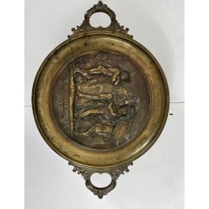 Large Bronze Dish
