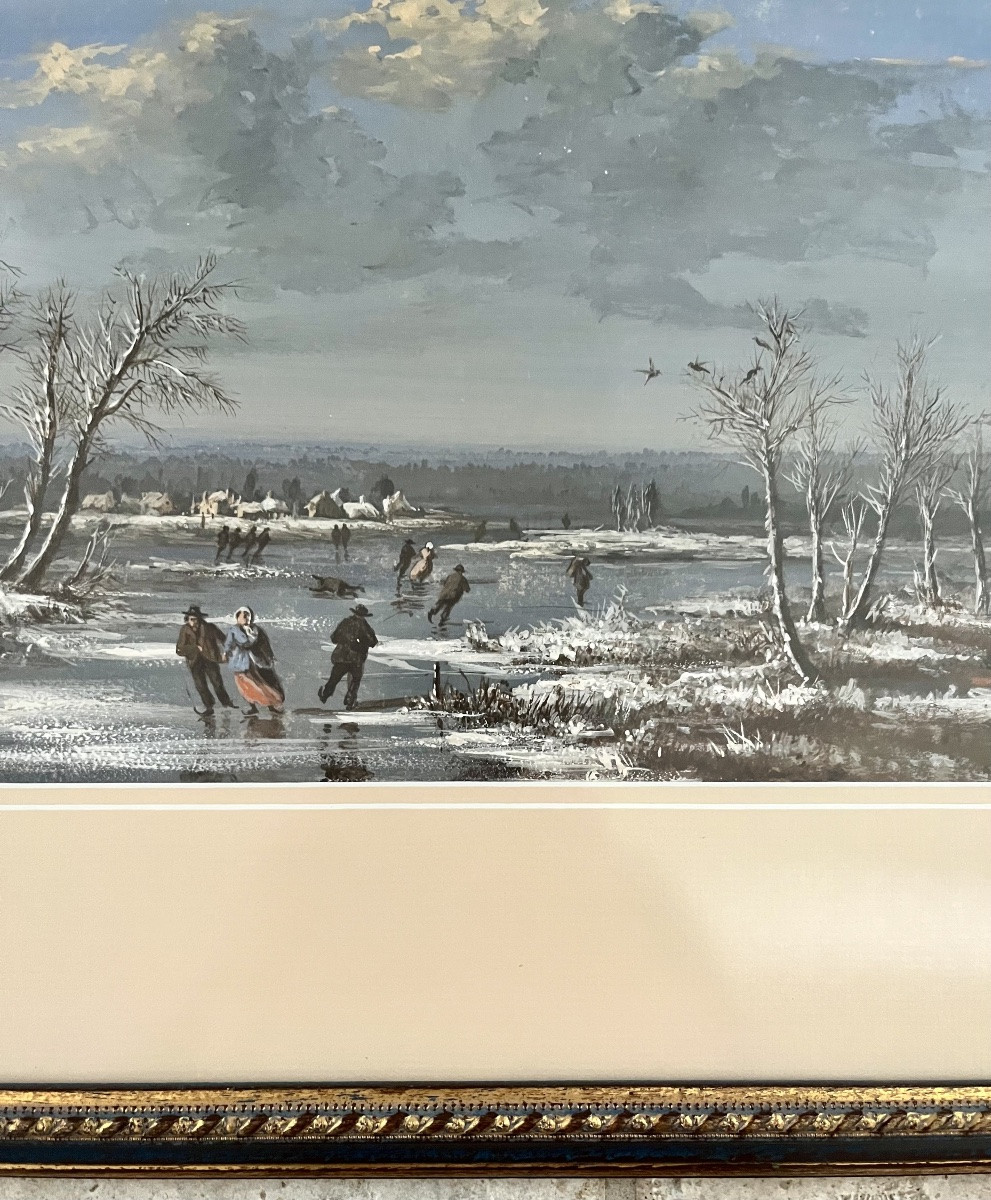 Louis Schepens , patineurs 1866-photo-2