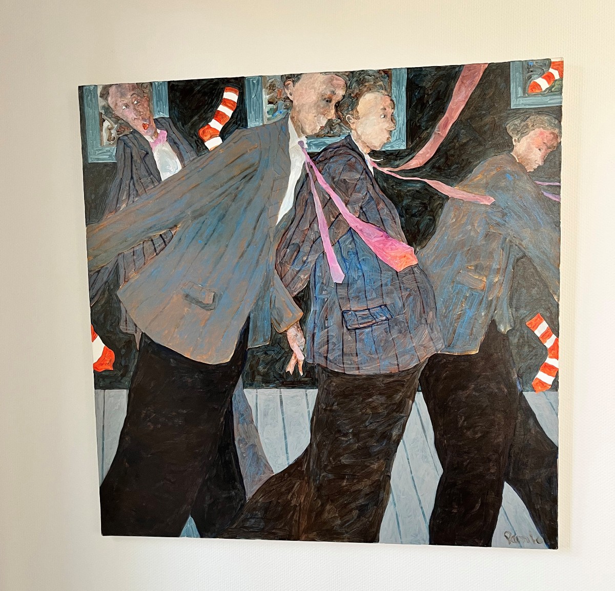 Andrew Painter "disciplined Scuffle At The Museum"-photo-2