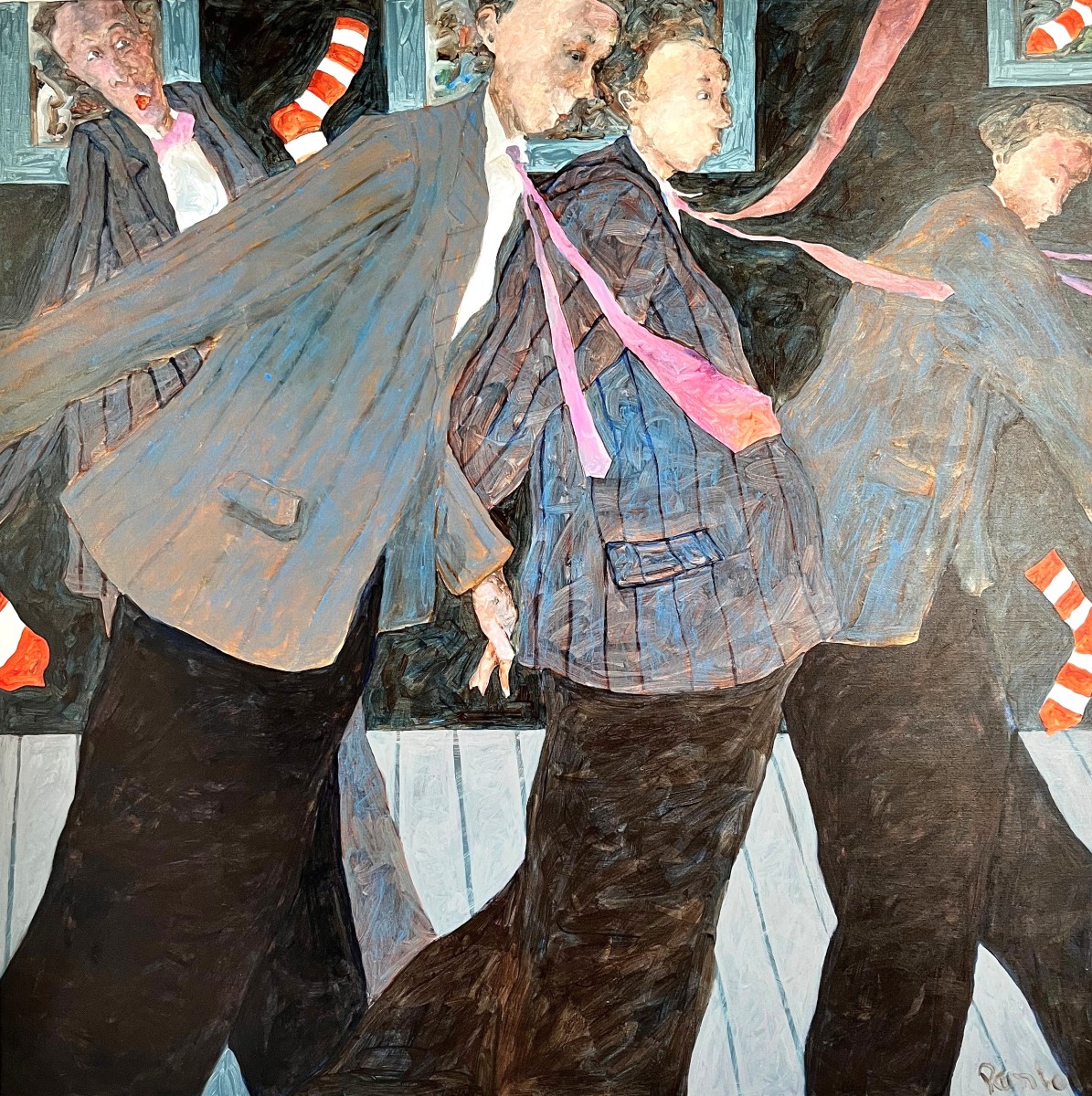 Andrew Painter "disciplined Scuffle At The Museum"