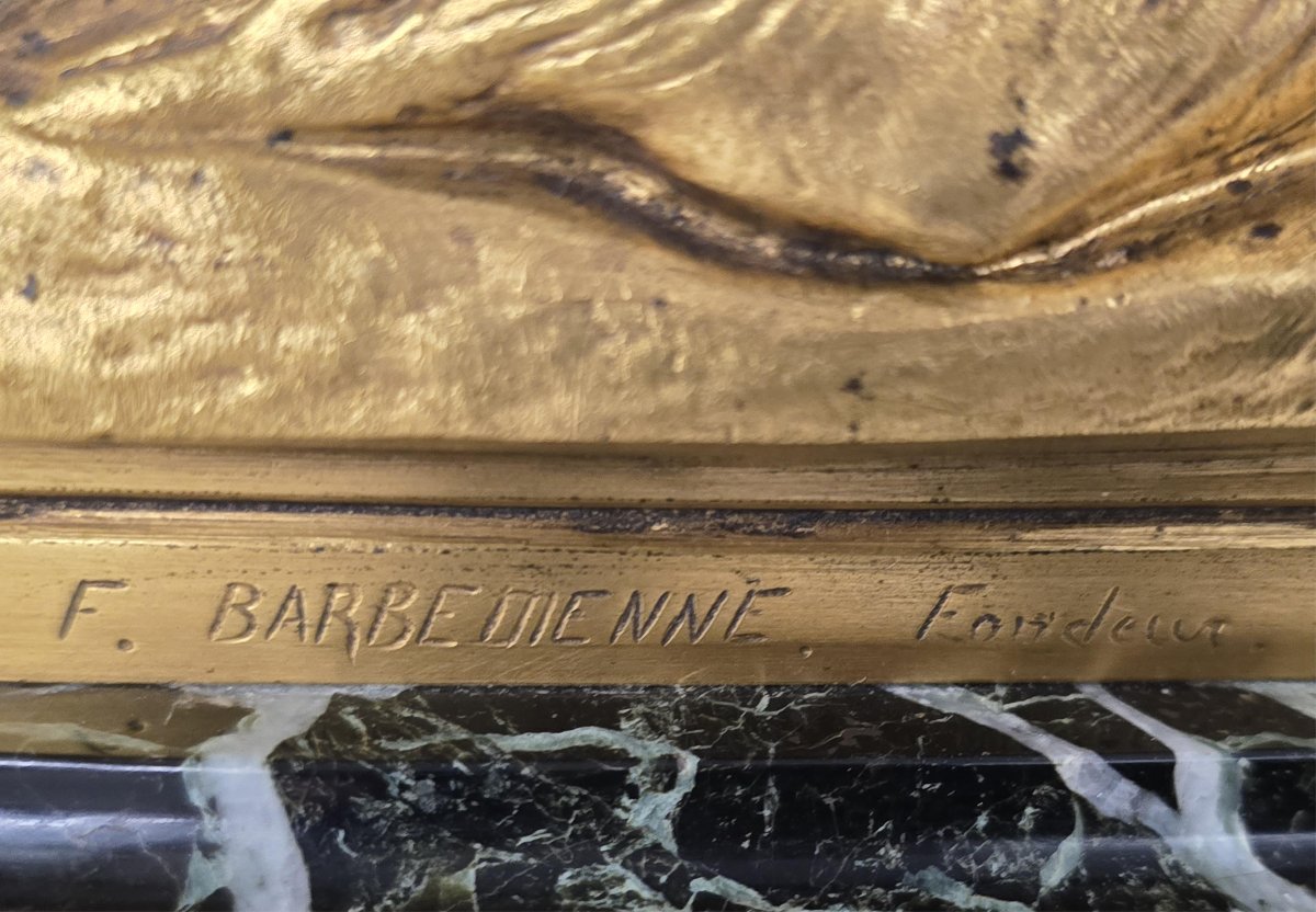  Emmanuel FREMIET (1824-1910) " Pan et les ours"-photo-4