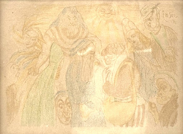 James baron Ensor (Ostende, 1860 – 1949)