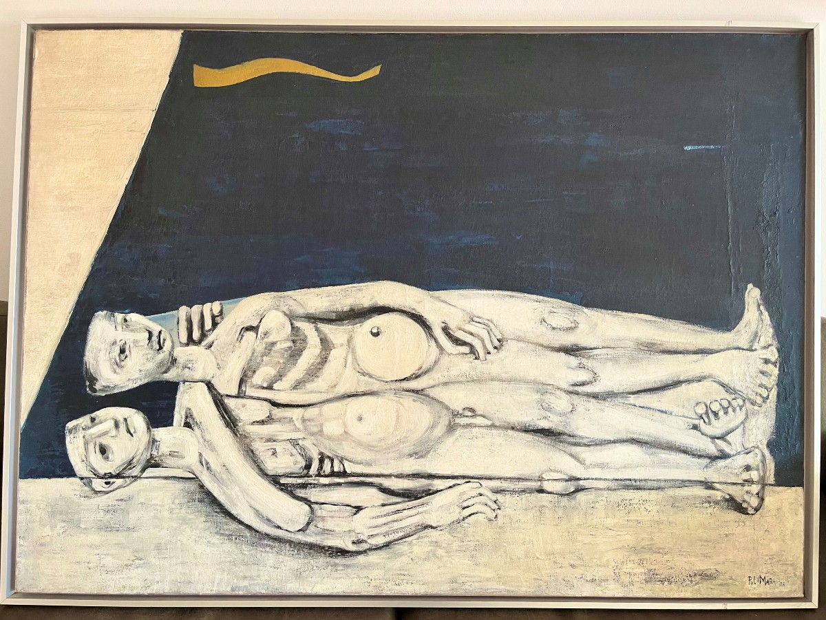 Pol Mara (1920-1988) "Le Roi et La Reine" 1952