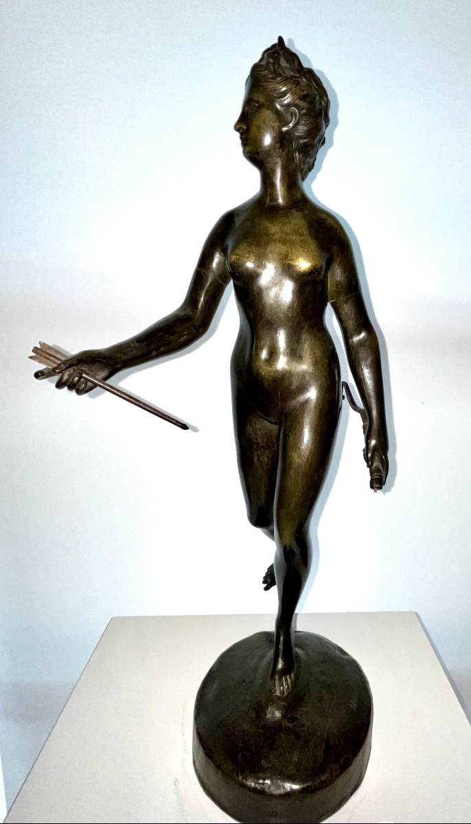 Jean-antoine Houdon (french, 1741-1828) Diane