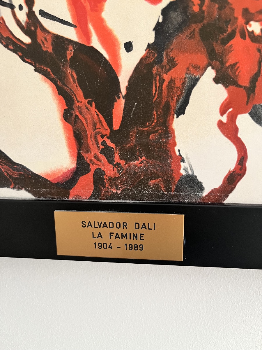 Salvador Dali (1904 -1989 ) The Famine-photo-1