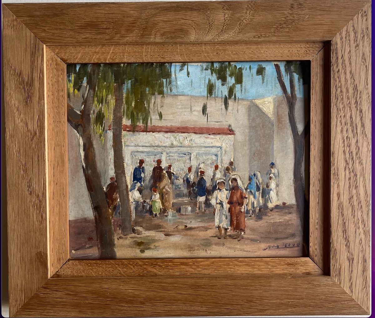 Scène de rue au Maroc