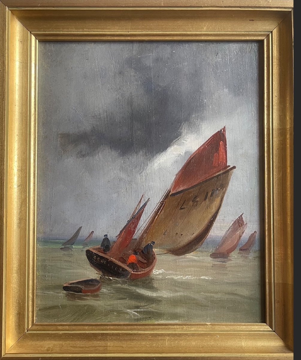 Sailboats At Sea