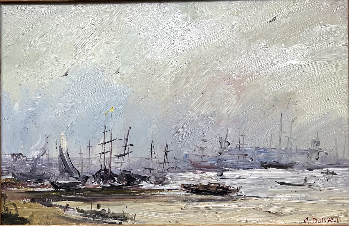 Sailing Boats At Low Tide-photo-2