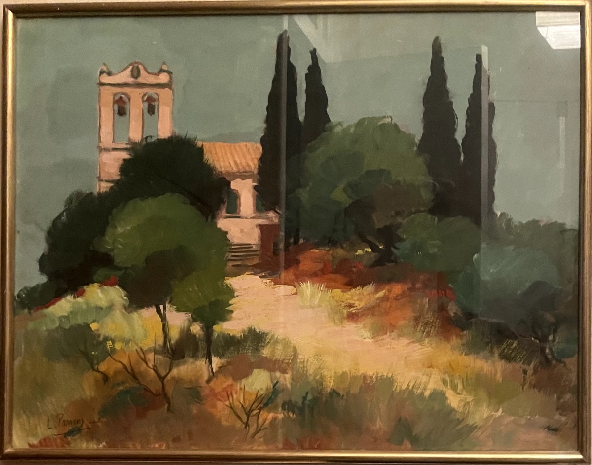 Une chapelle. en Provence