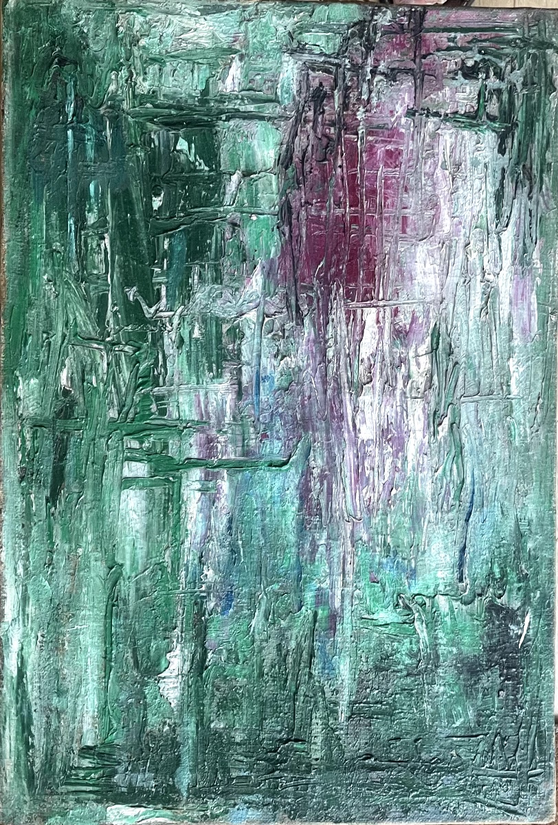 Green And Pink Abstraction-photo-4