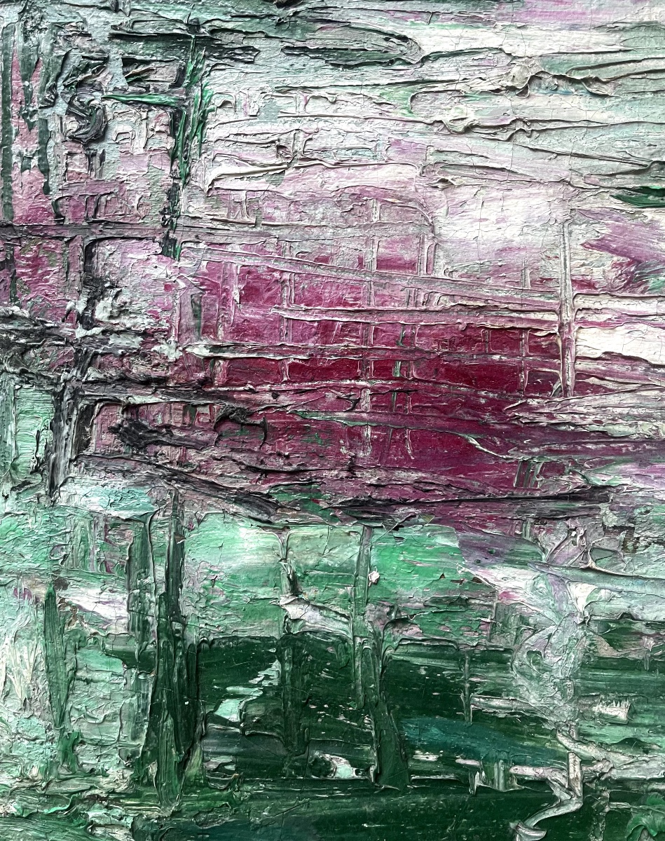 Green And Pink Abstraction-photo-2