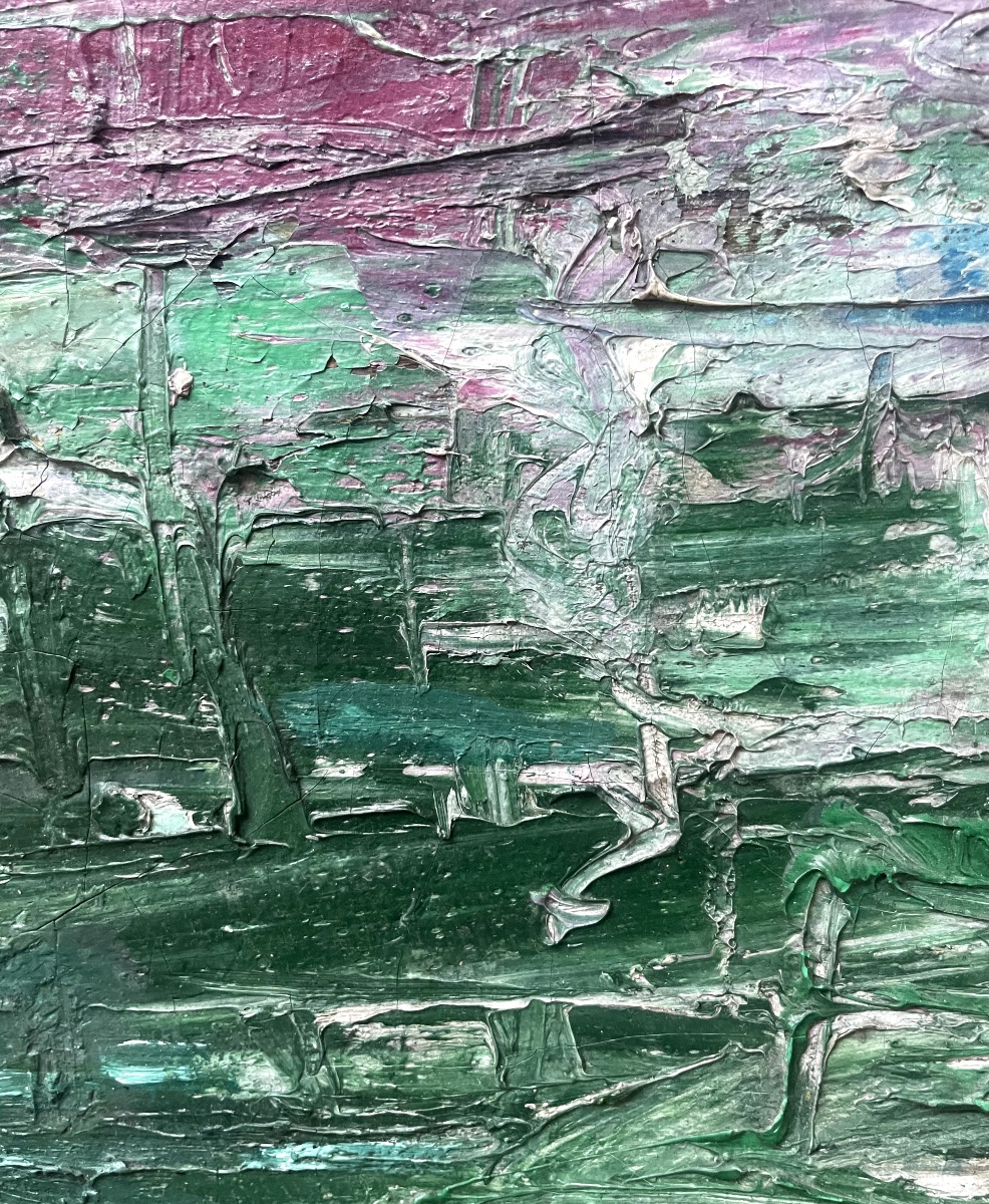 Green And Pink Abstraction-photo-3