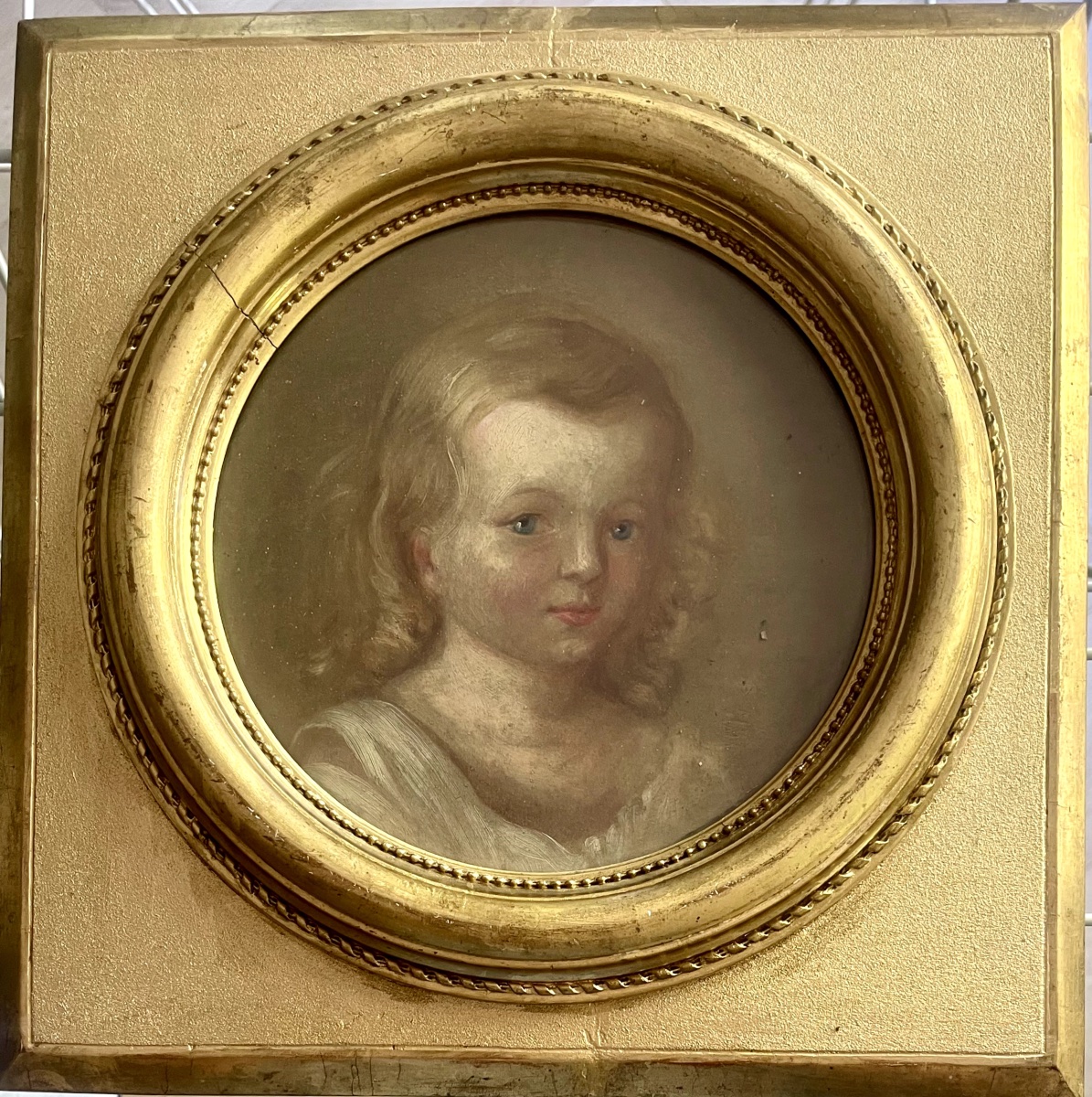 Little Boy  With Blue Eyes