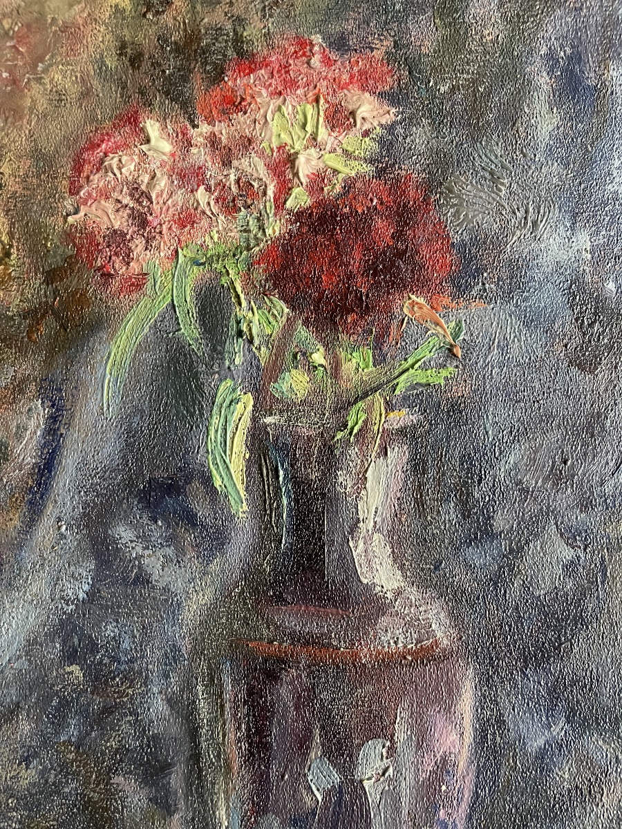 Un verre, des fraises et des fleurs-photo-3