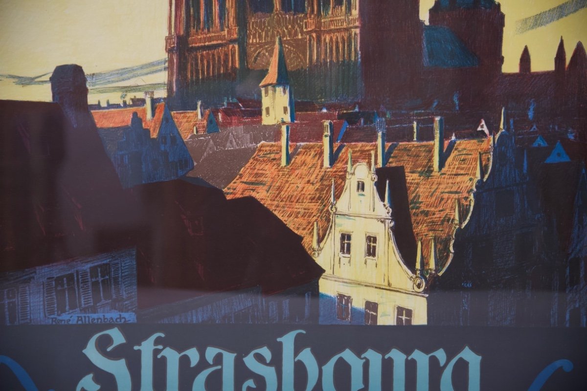 Affiche de la cathédrale de Strasbourg-photo-6