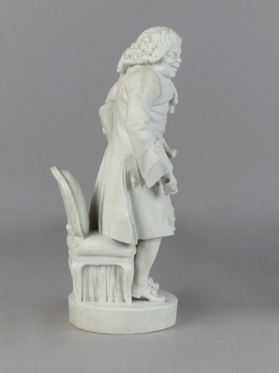 Eustache Pointu - Porcelain Biscuit Sèvres 18th Century-photo-2