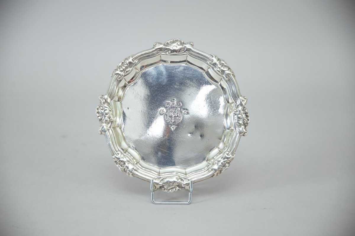 Paire de salvers en argent-photo-4