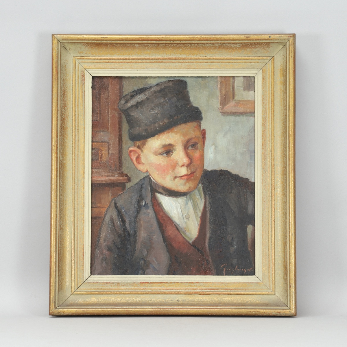 Young Alsatian By Aloyse Freiburger