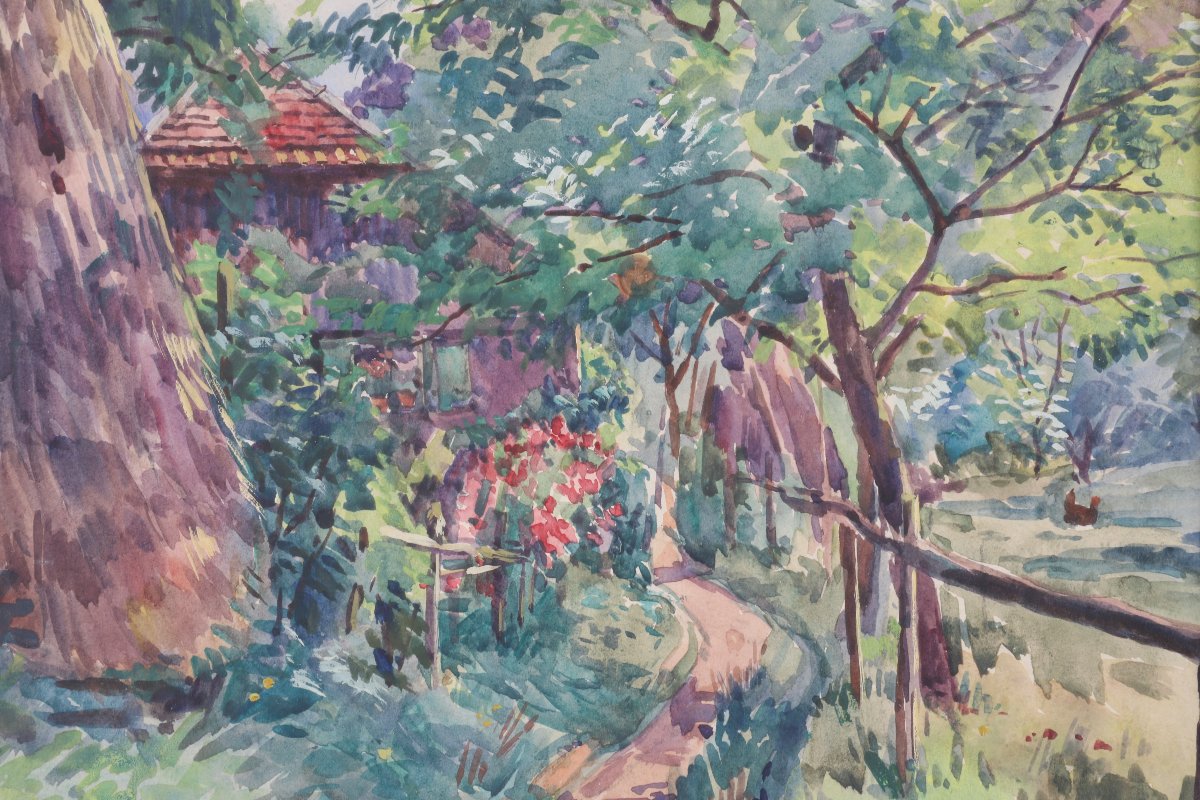 Auguste Cammissar Watercolor -photo-2