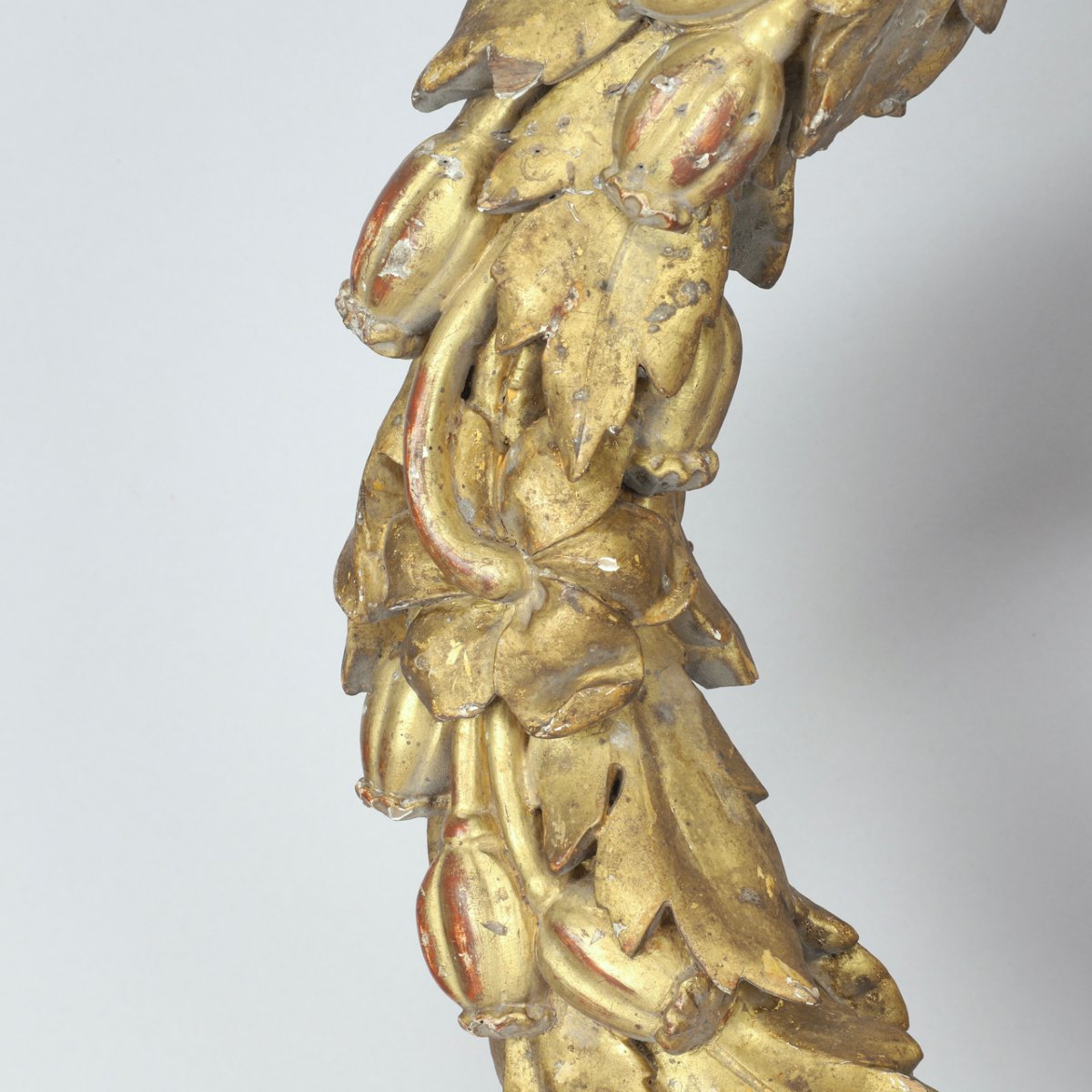 Golden Carved Wooden Garland-photo-4