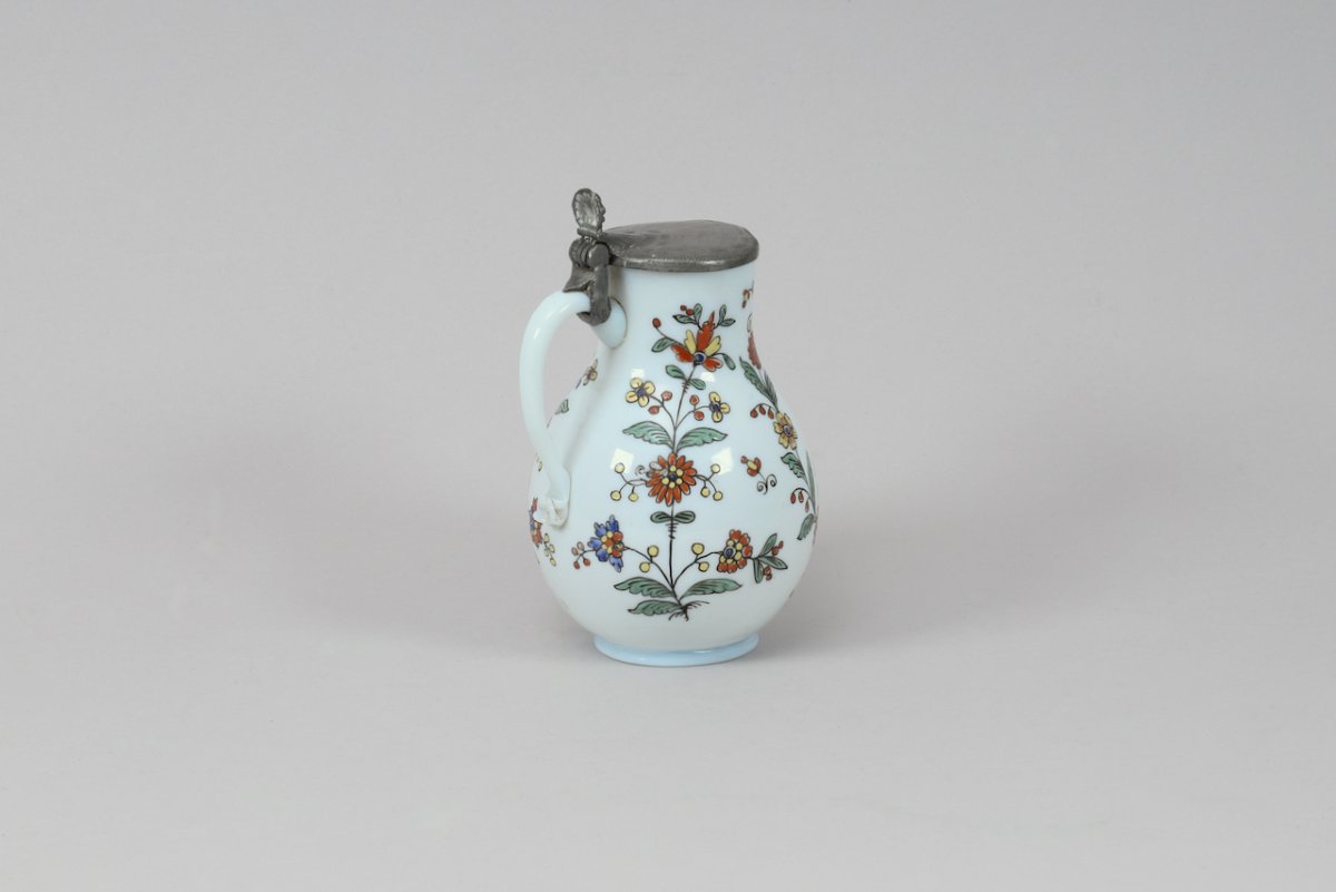 Opaline Glass Pitcher-photo-3
